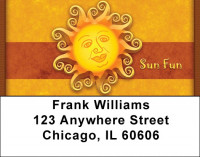 Sun Daze Address Labels | LBZFUN-65