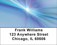 Spark of a Blue Flame Address Labels | LBZGEO-36