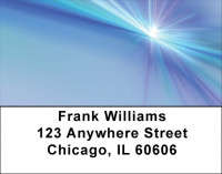 Spark of a Blue Flame Address Labels | LBZGEO-36
