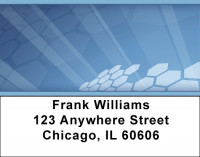Digital Hexagons Address Labels | LBZGEO-42