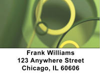 Concentric Circles Address Labels | LBZGEO-56