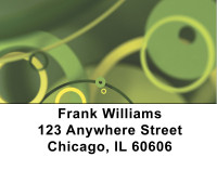 Concentric Circles Address Labels | LBZGEO-56