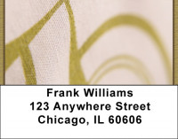Asian Weave Address Labels | LBZGEO-76