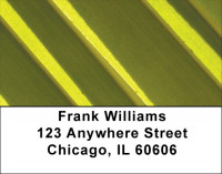 Abstract Black Gold Address Labels 2
