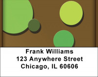 Dots On Chocolate Address Labels | LBZGEO-97