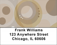 Java Inspired Circles Address Labels | LBZGEO-99