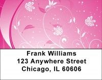 Hot Pink Nights Address Labels | LBZGEP-27