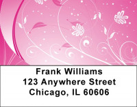 Hot Pink Nights Address Labels | LBZGEP-27