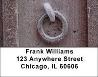 Frosty Wood Address Labels | LBZGEP-29