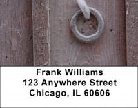 Frosty Wood Address Labels | LBZGEP-29