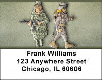 Military Fun Address Labels | LBZMIL-37