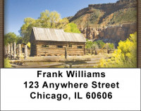 Springtime Barns Address Labels | LBZNAT-16