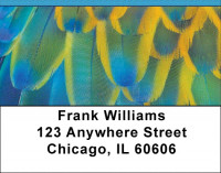 Feather Blues Address Labels