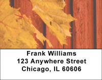 Simplistic Barn Address Labels | LBZNAT-28
