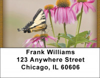Brown Eyed Susans With Butterfly Address Labels | LBZNAT-38