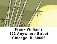 Bamboo Sunrise Address Labels | LBZNAT-59