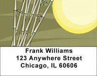 Bamboo Sunrise Address Labels | LBZNAT-59