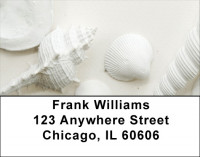 Perfectly White Shells Address Labels | LBZNAT-61