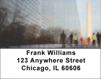 Vietnam War Memorial Address Labels | LBZPAT-26