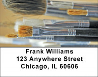 The Brushes Of Masters Address Labels | LBZPRO-06
