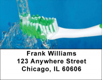 Clean Mouth In Green Address Labels
