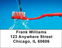 Clean Mouth In Red Address Labels | LBZPRO-10
