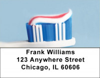 Brush Your Teeth Address Labels | LBZPRO-11