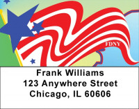 A Tribute To Heroes Of FDNY Address Labels | LBZPRO-16