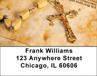 Catholic Symbols Of Faith Address Labels