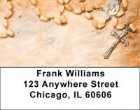 Catholic Symbols Of Faith Address Labels | LBZREL-14