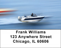 Speed Boats Address Labels | LBZSAI-16