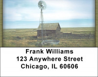Barns on the Prairie Address Labels