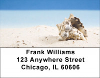 Beach Stripes Address Labels | LBZSCE-25