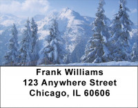Snowy Winters Address Labels | LBZSCE-67