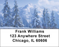 Snowy Winters Address Labels | LBZSCE-67