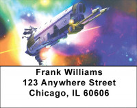 Space Cruisers Address Labels | LBZSPA-01