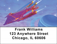Space Cruisers Address Labels | LBZSPA-01