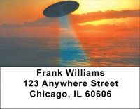 Alien Abduction Address Labels | LBZSPA-05