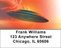 Alien Abduction Address Labels | LBZSPA-05