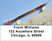 Skateboards Address Labels | LBZSPO-48