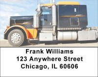 Big Pete Trucks Address Labels | LBZTRA-17