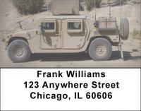 Hummers and Humvees Address Labels