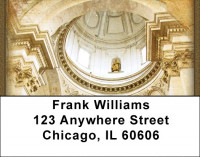 Old World Architecture Address Labels | LBZTVL-06