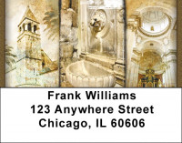 Old World Architecture Address Labels | LBZTVL-06