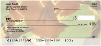 Camouflage - Bright Green Camo Personal Checks | MIL-23
