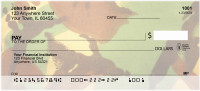 Camouflage - Bright Green Camo Personal Checks | MIL-23