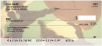 Camouflage - Bright Greens Personal Checks | MIL-24