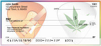 Psychedelic Guitar Pics Personal Checks | MUS-09