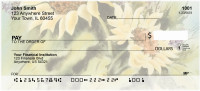 Watercolor Sunflowers Personal Checks | NAT-30