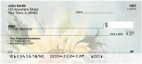 Watercolor Sunflowers Personal Checks | NAT-30